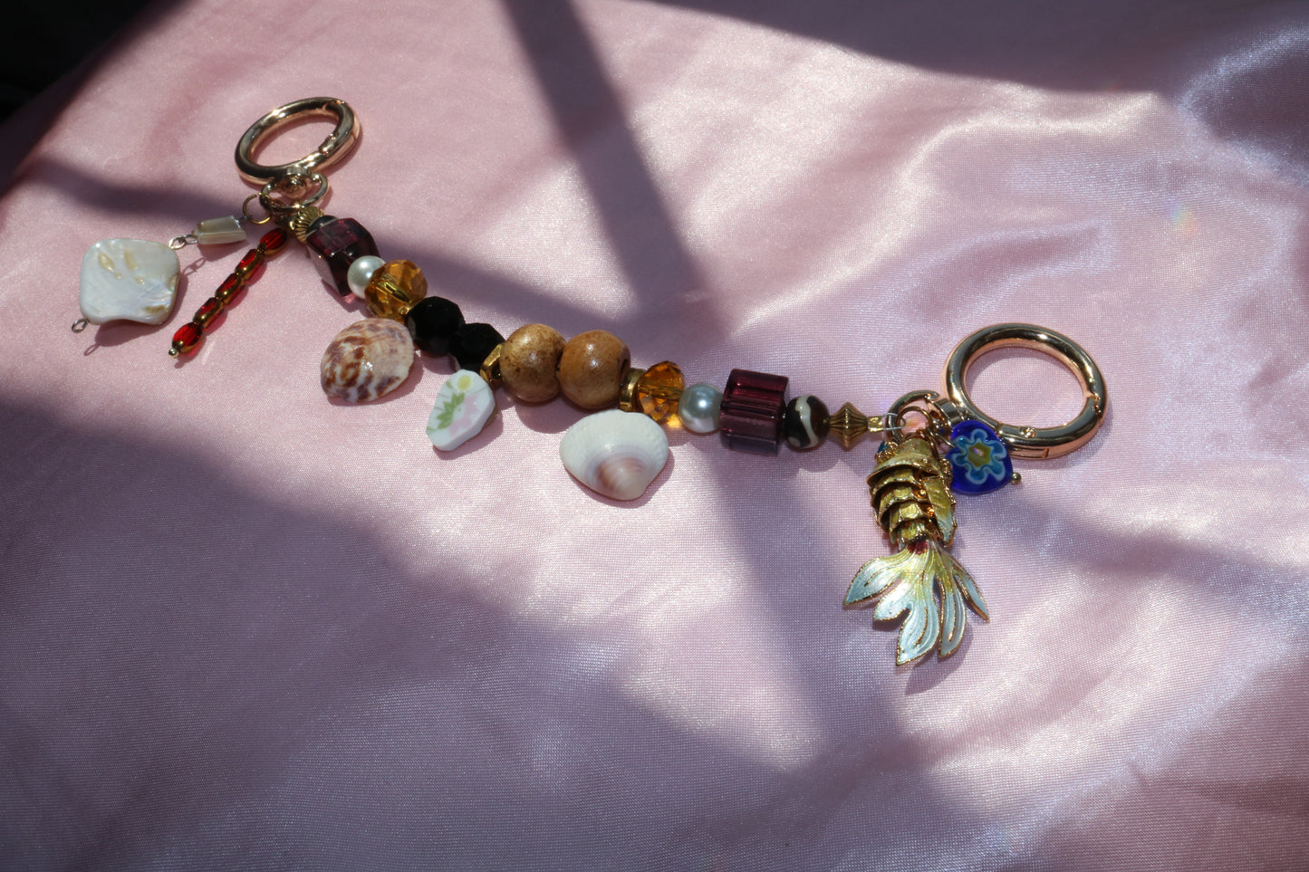 Ocean Treasures Upcycled Purse Charm