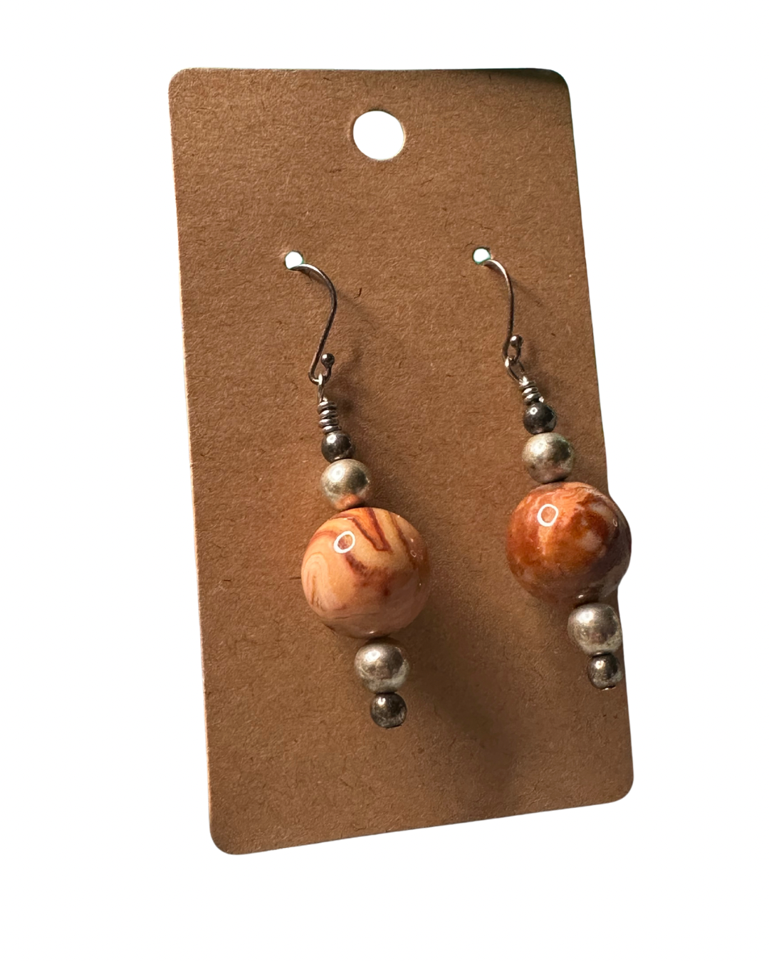 Tangerine Glow Earrings