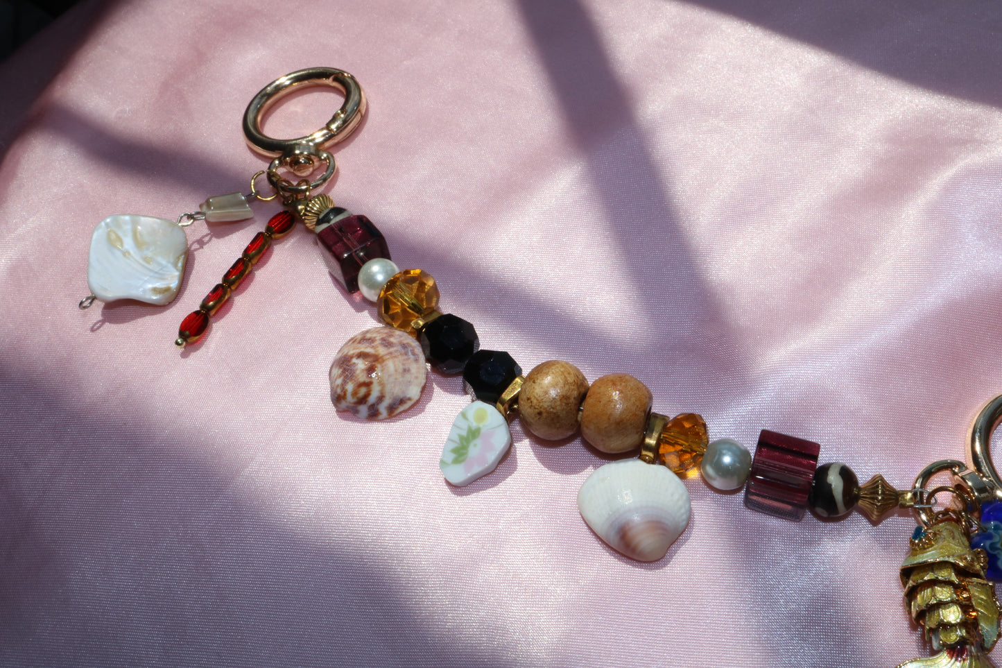 Ocean Treasures Upcycled Purse Charm