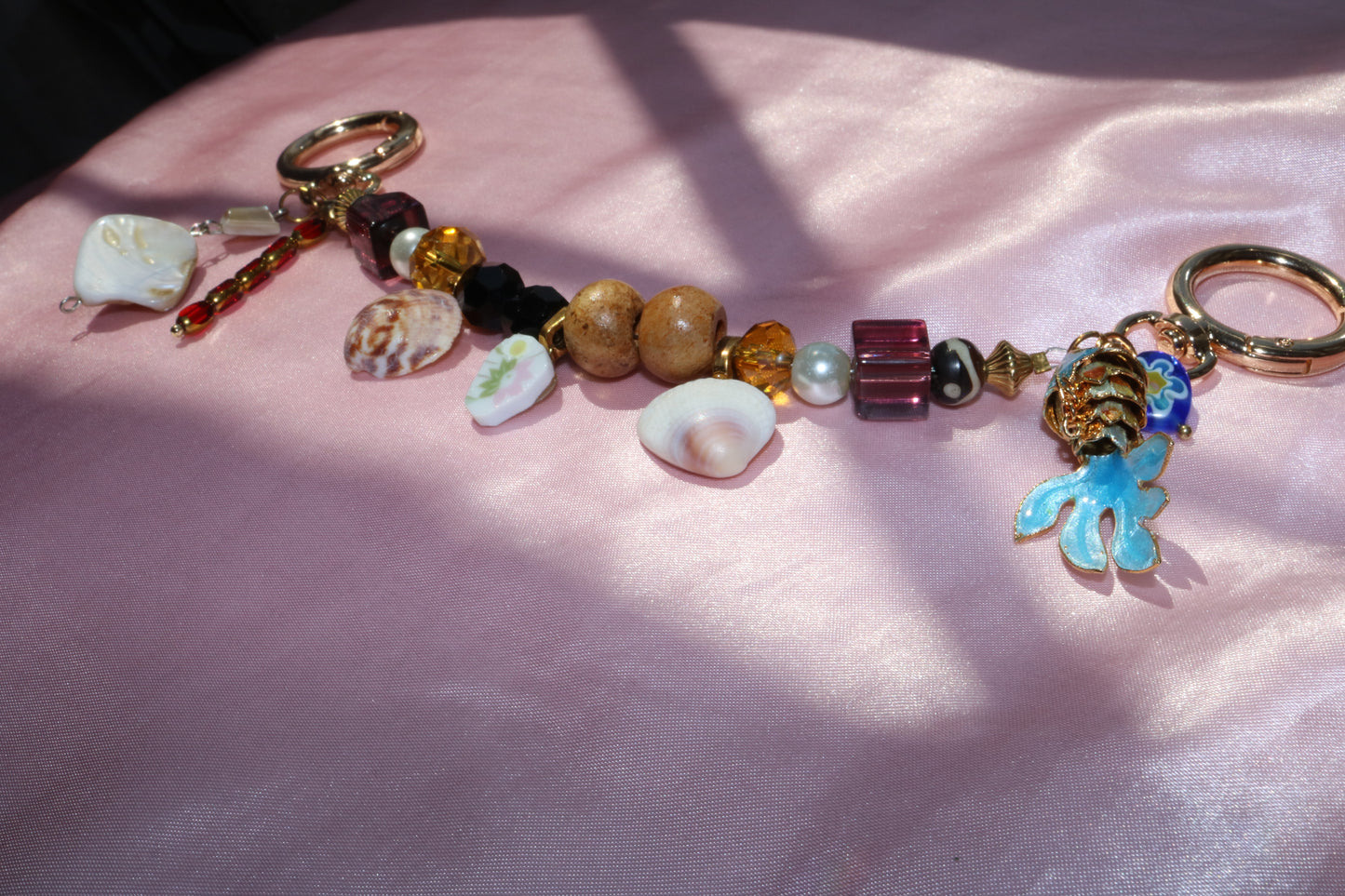 Ocean Treasures Upcycled Purse Charm