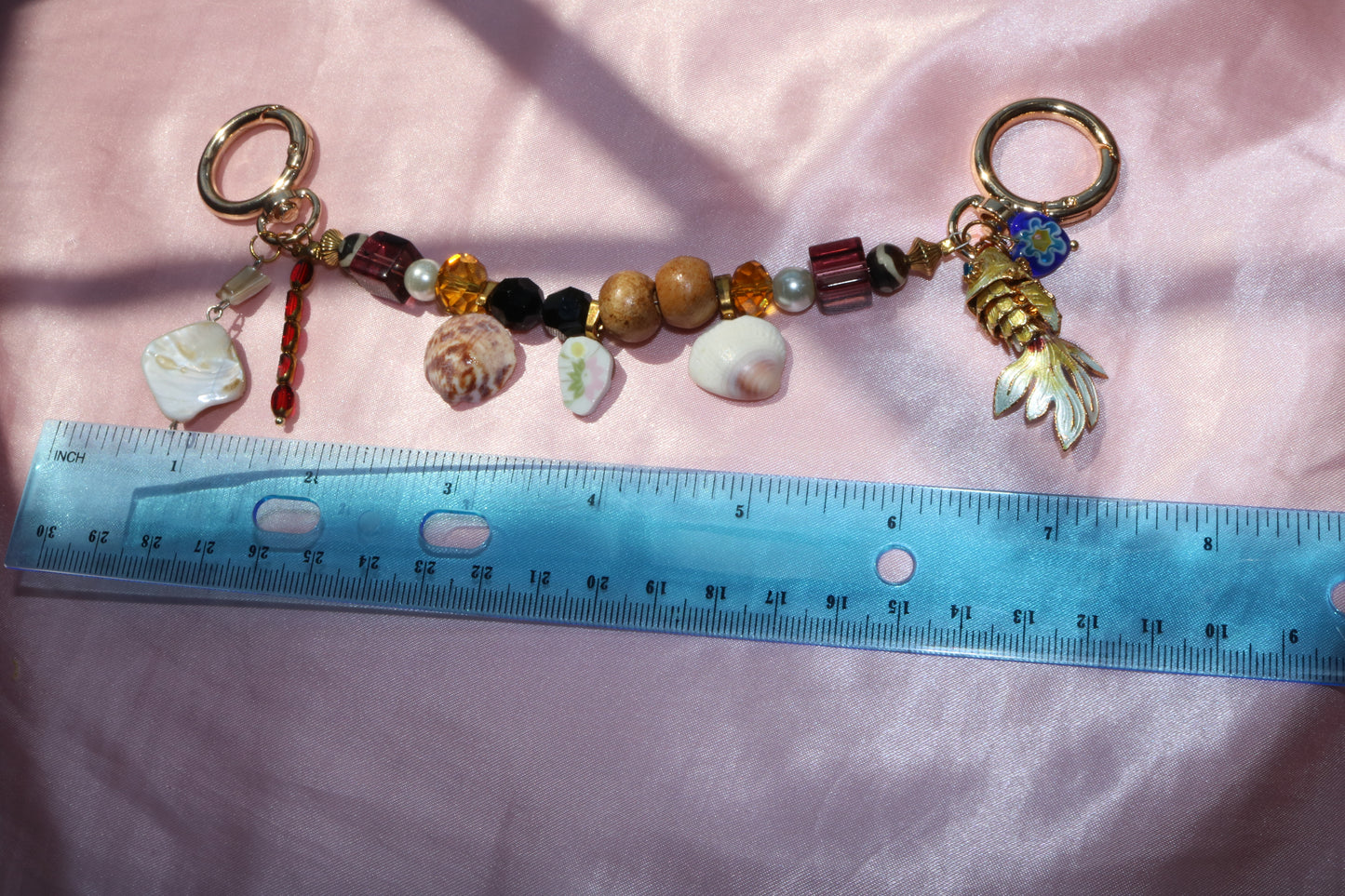 Ocean Treasures Upcycled Purse Charm
