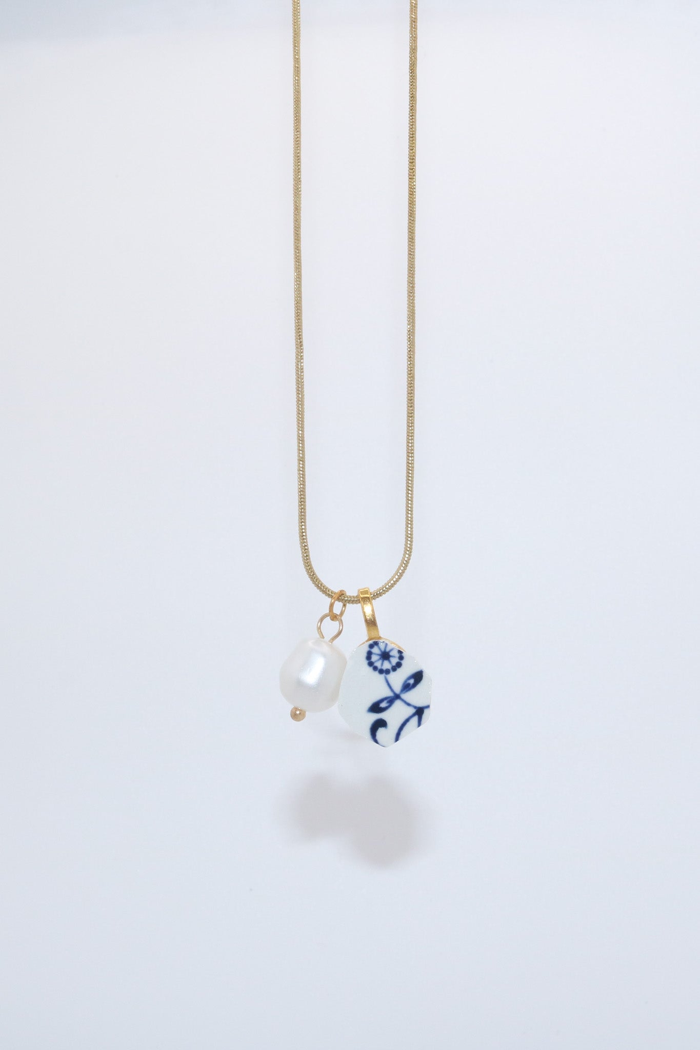 Dewdrop Pearl Necklace