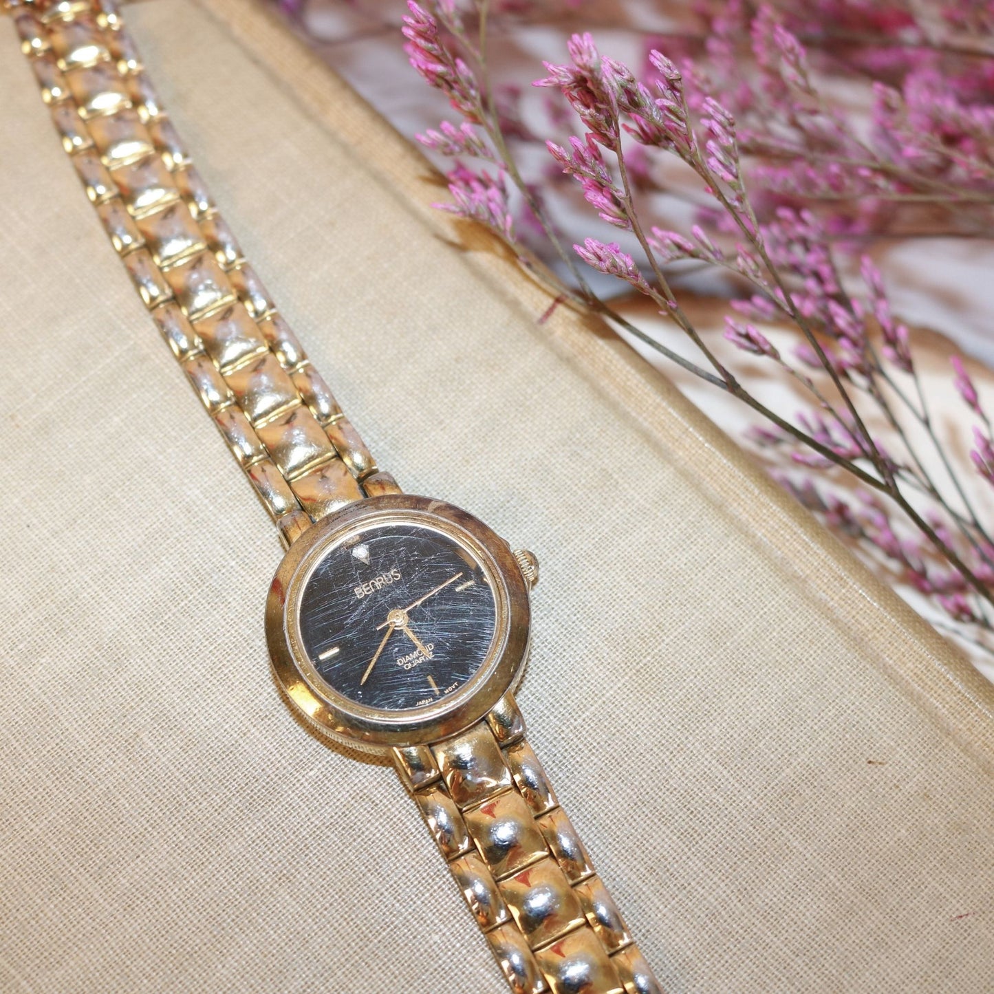 Benrus Black Dial Quartz Watch