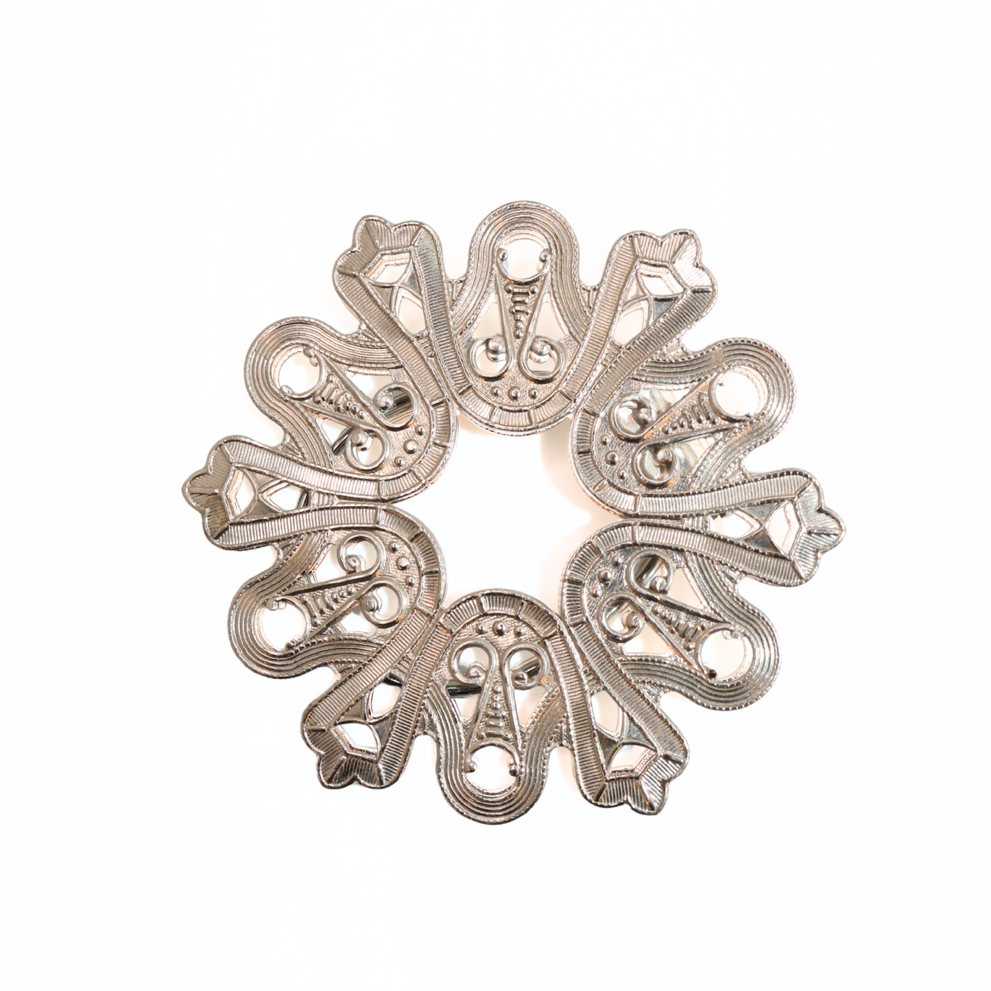 Vintage Jeri-Lou Signed Gold Tone Scarf Clip