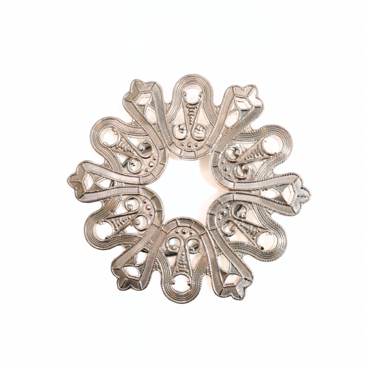 Vintage Jeri-Lou Signed Gold Tone Scarf Clip