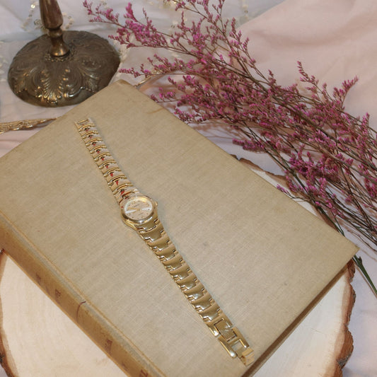 Gramercy Japan Gold Tone Quartz Watch