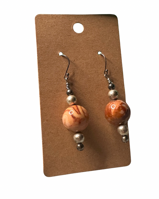 Tangerine Glow Earrings