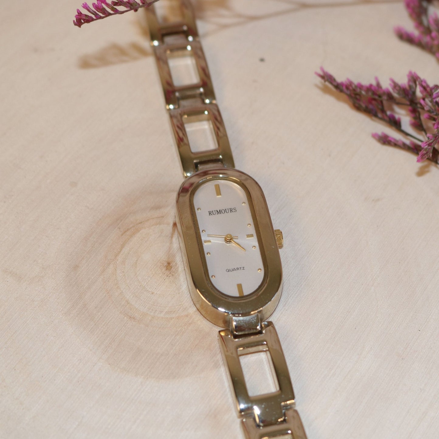 Rumours Gold Tone Quartz Watch